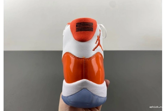 Rep EP 002 378037- JORDAN 11  ORANGE 378037- RETRO 002 0302